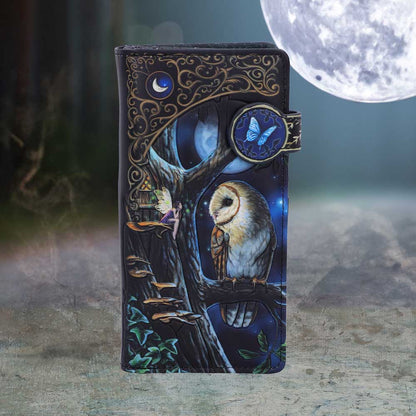 Lisa Parker Fairy and Owl Purse Tales Embossed LP 18.5cm 7