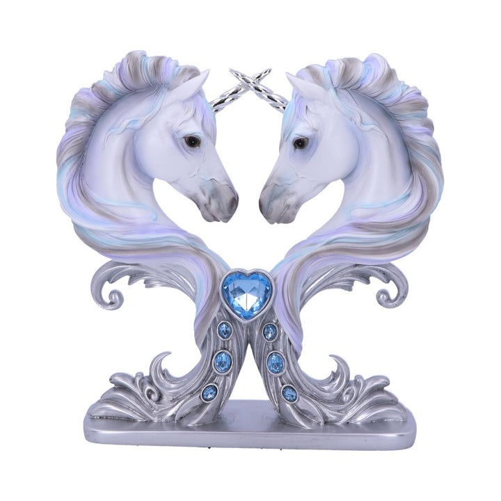 Pure Affection Baroque Unicorn Bust Figurine 20.5cm