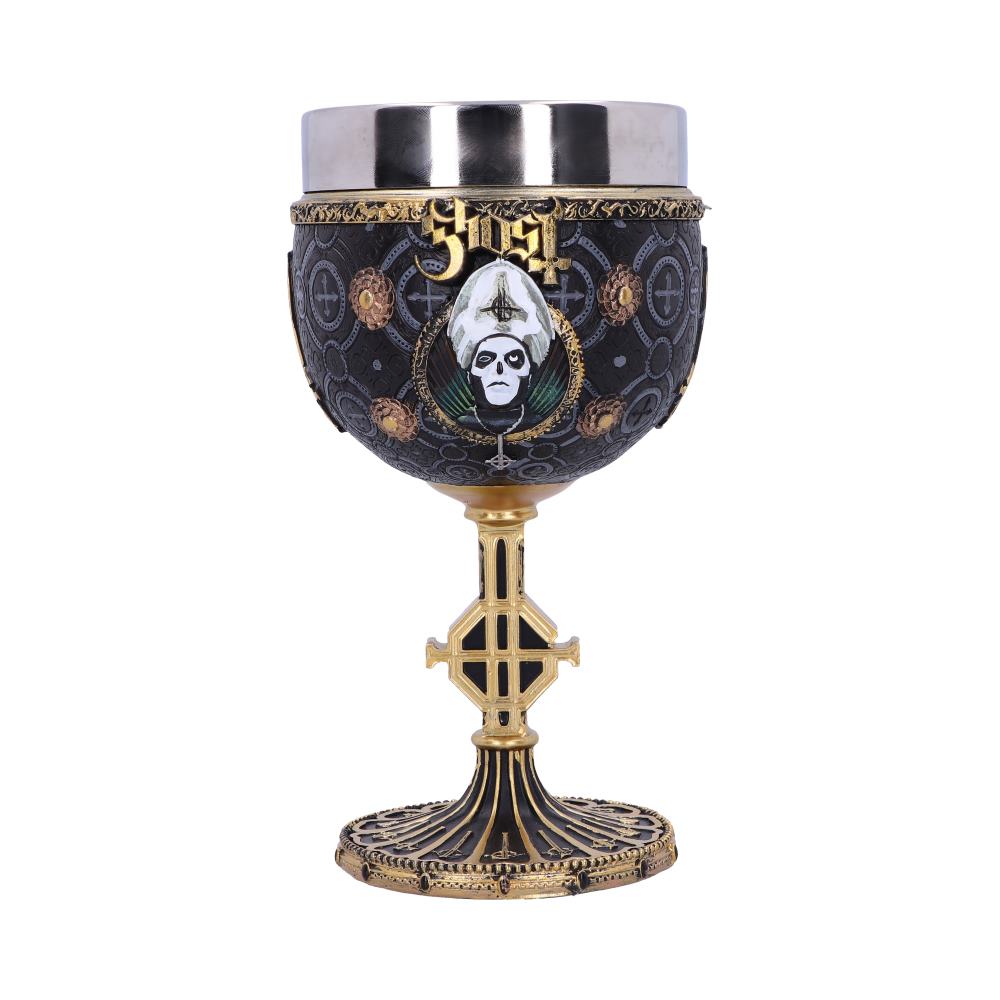 Licensed Ghost Papa Emeritus III Gold Goblet Meliora Chalice 3