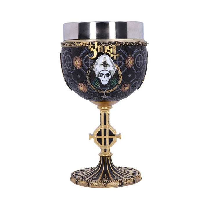 Licensed Ghost Papa Emeritus III Gold Goblet Meliora Chalice 3