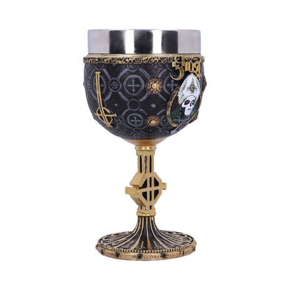 Licensed Ghost Papa Emeritus III Gold Goblet Meliora Chalice 4