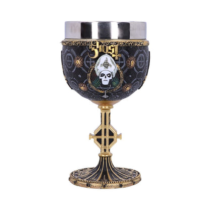Licensed Ghost Papa Emeritus III Gold Goblet Meliora Chalice 1