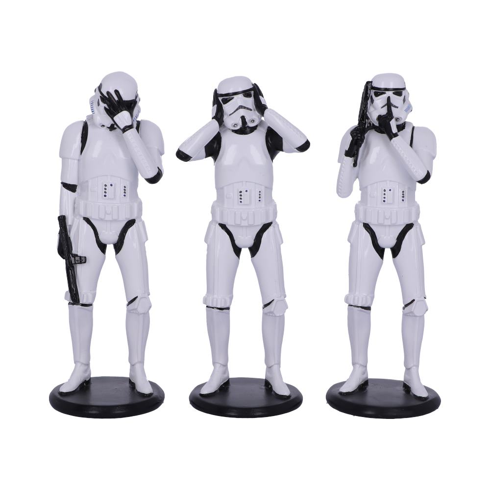 The Original Stormtrooper Three Wise SciFi Figurines 14cm