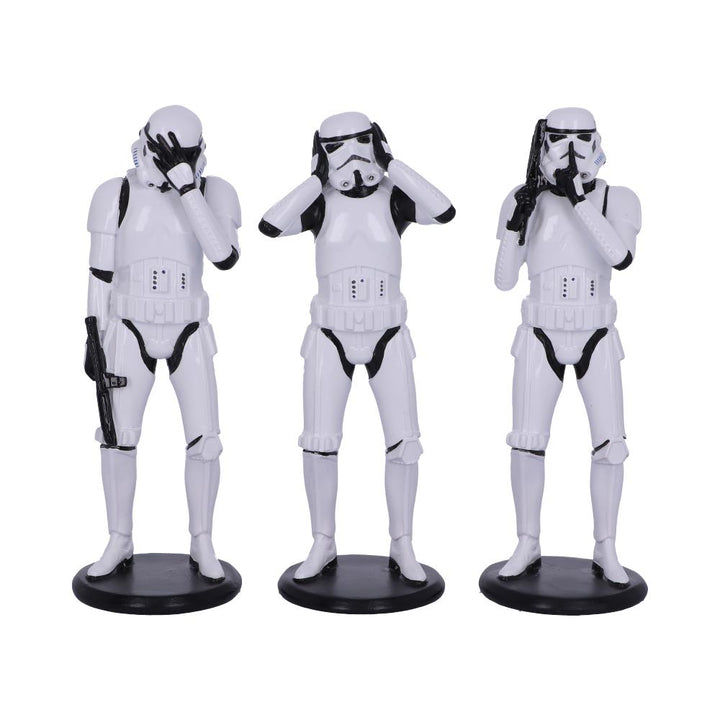 The Original Stormtrooper Three Wise SciFi Figurines 14cm