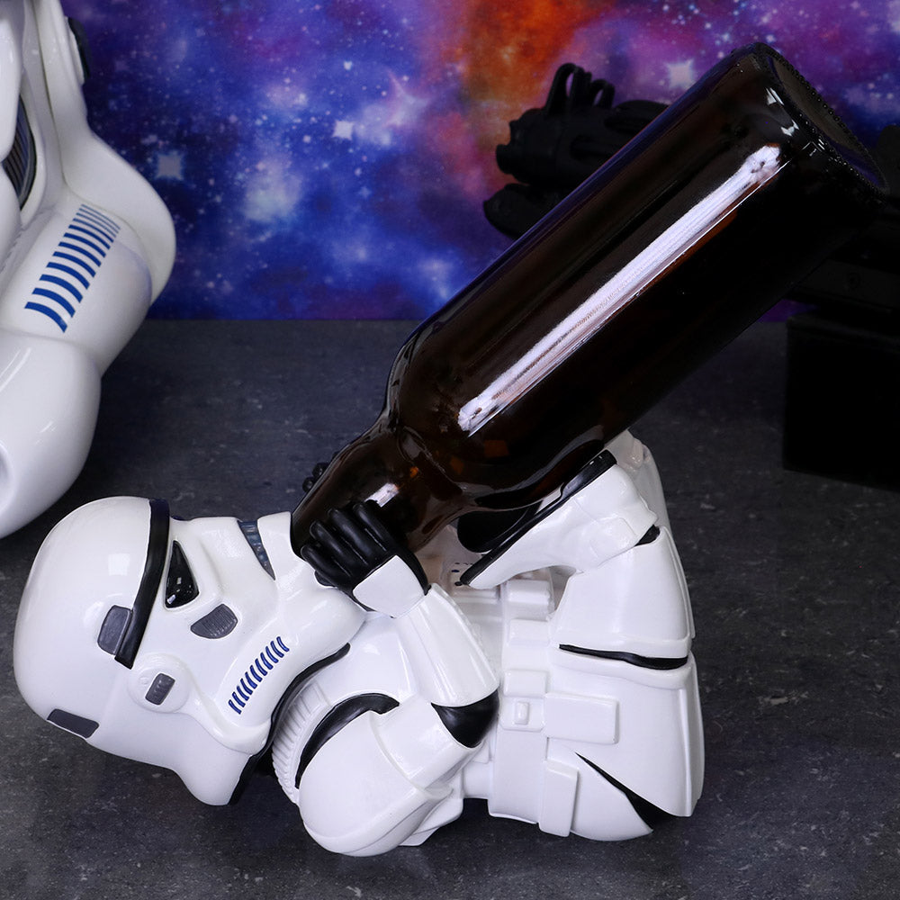 The Original Stormtrooper SciFi Wine Bottle Holder Figurine Guzzler 22cm 10
