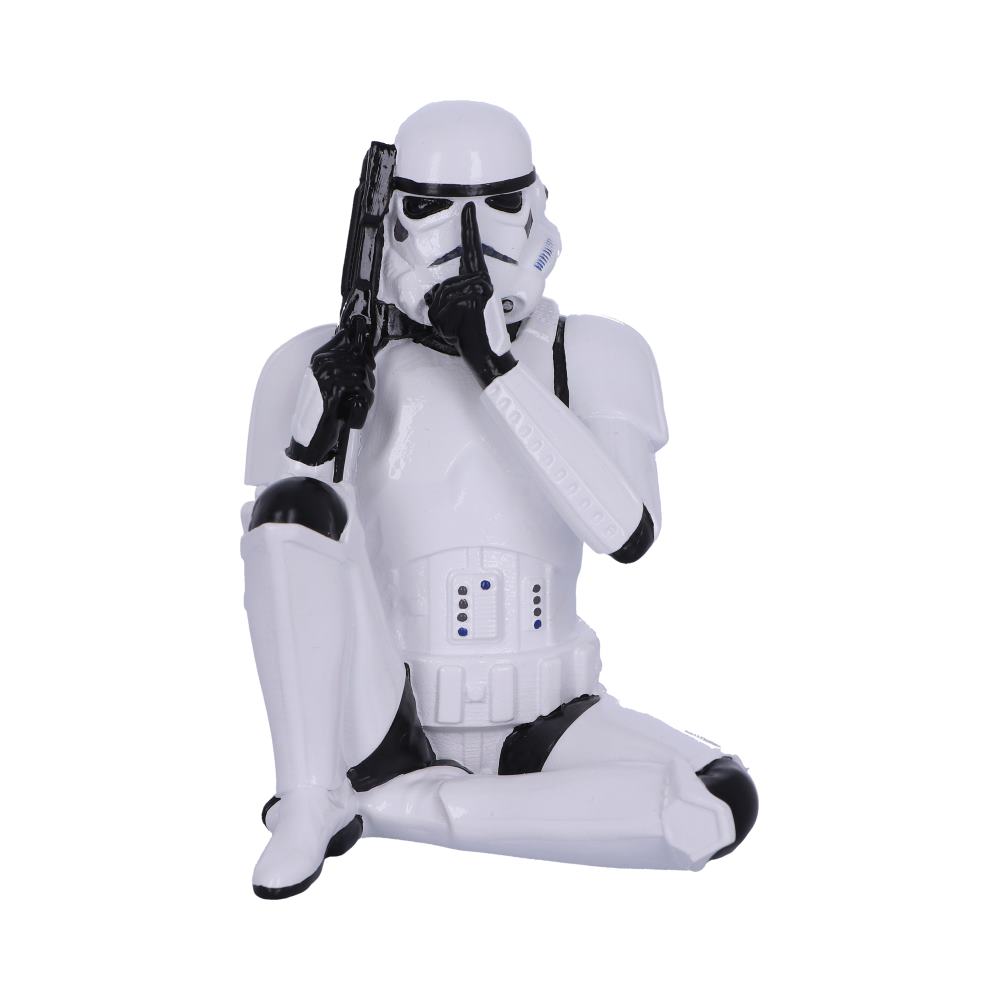 The Original Stormtrooper Three Wise SciFi Speak No Evil 10cm Figurine 1