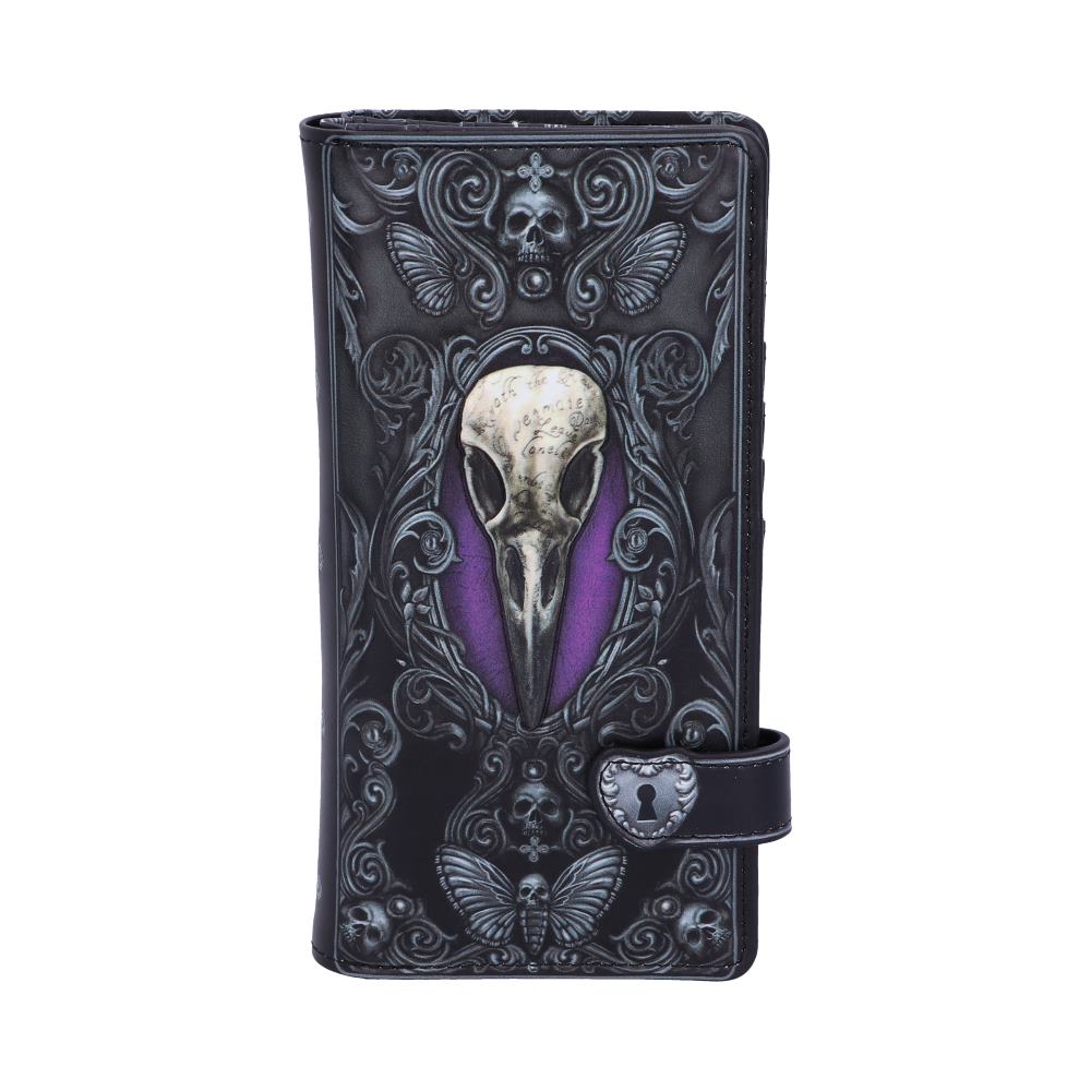 Edgar Allen Poe Nevermore Raven Purse Edgars 18.5cm 1