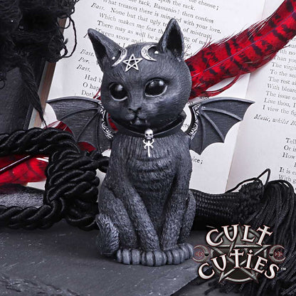 Malpuss Winged Occult Cat Figurine 10cm 5