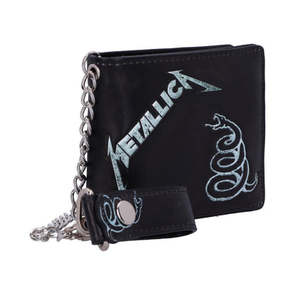 Metallica Black Album Wallet with Chain Officially Licensed 3
