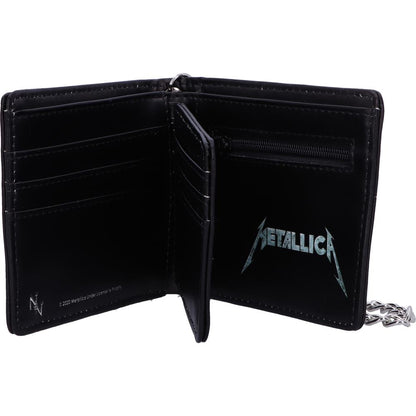 Metallica Black Album Wallet with Chain Officially Licensed 5