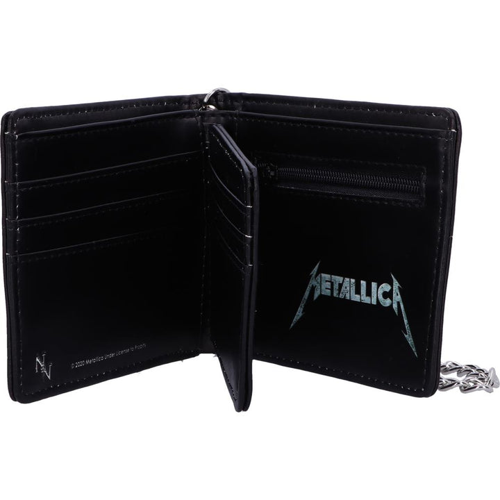 Metallica Black Album Wallet with Chain Officially Licensed