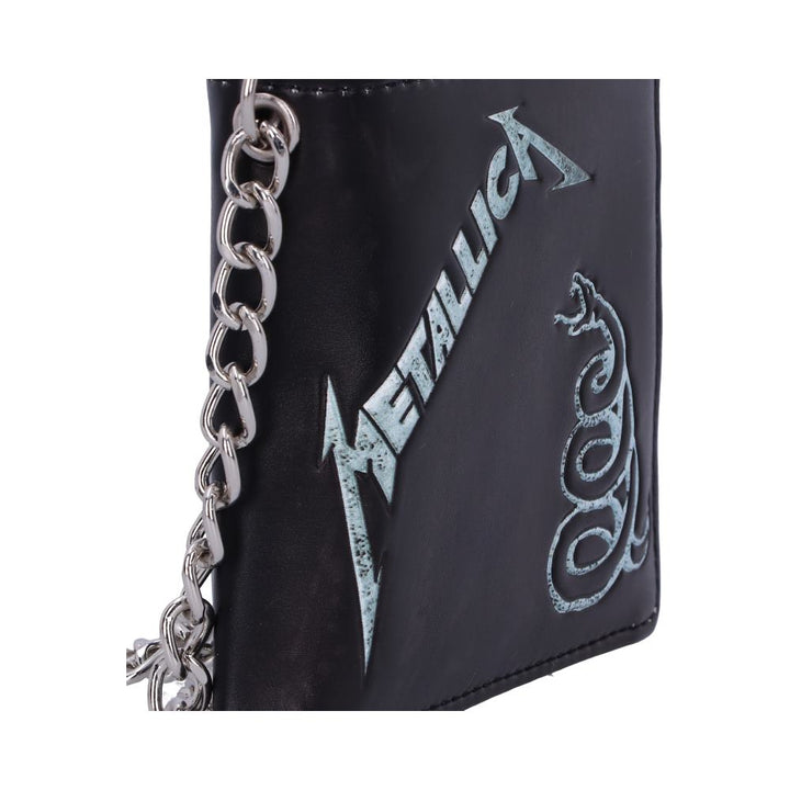 Metallica Black Album Wallet with Chain Officially Licensed