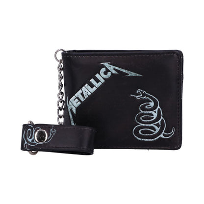 Metallica Black Album Wallet with Chain Officially Licensed 1