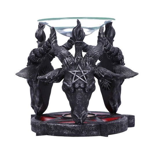 Occult Baphomet Head Oil Burner 13.5cm 1