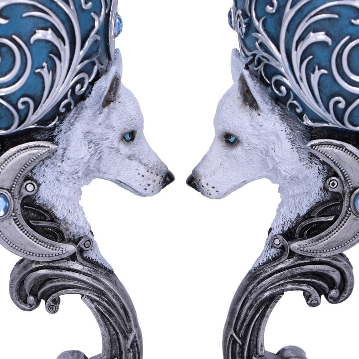 Wild at Heart Twin Wolf Set of Two Goblets 18.5cm 5