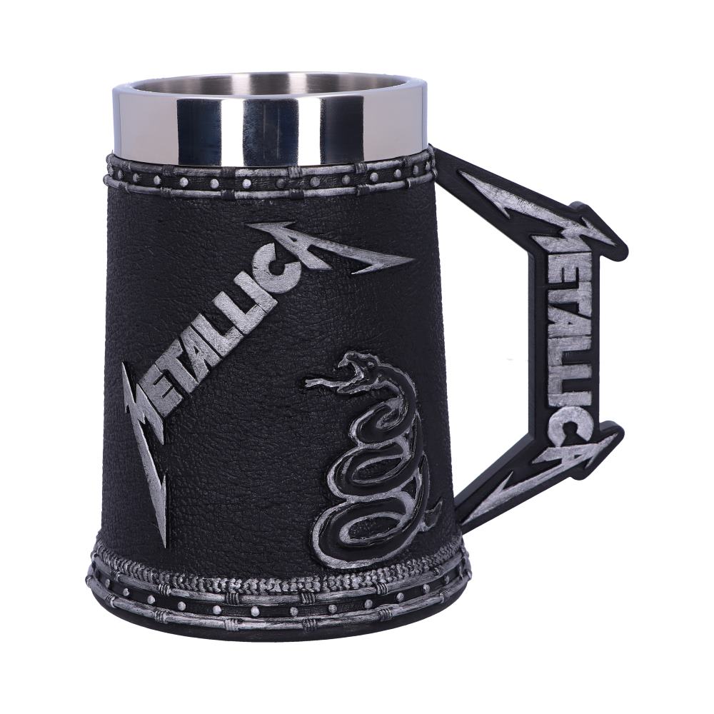 Metallica Black Album Tankard Officially Licensed Drinking Mug 1