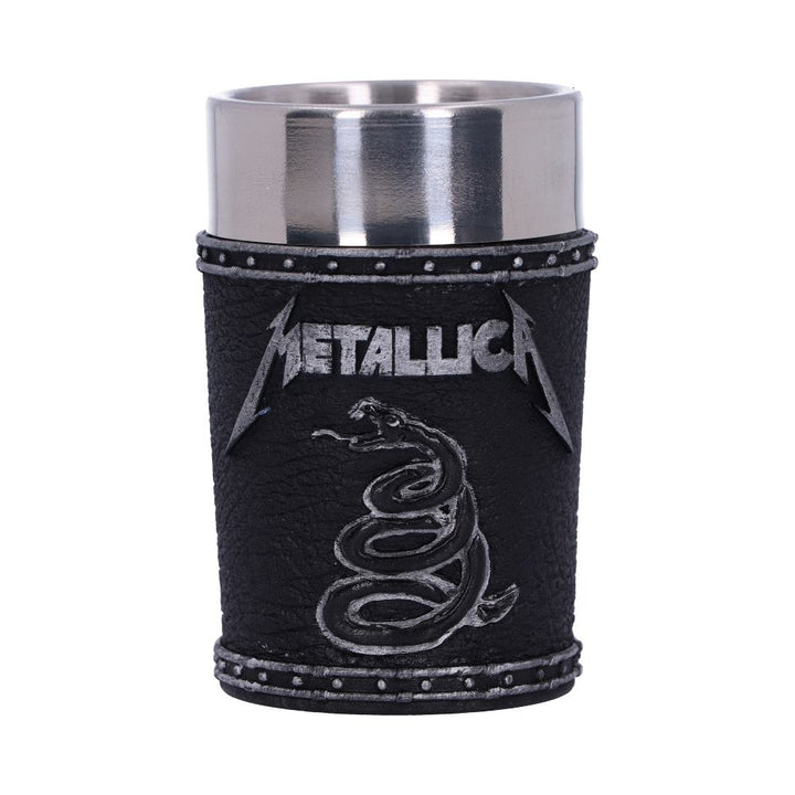 Metallica Black Album Shot Glass 7.5cm Officially Licensed