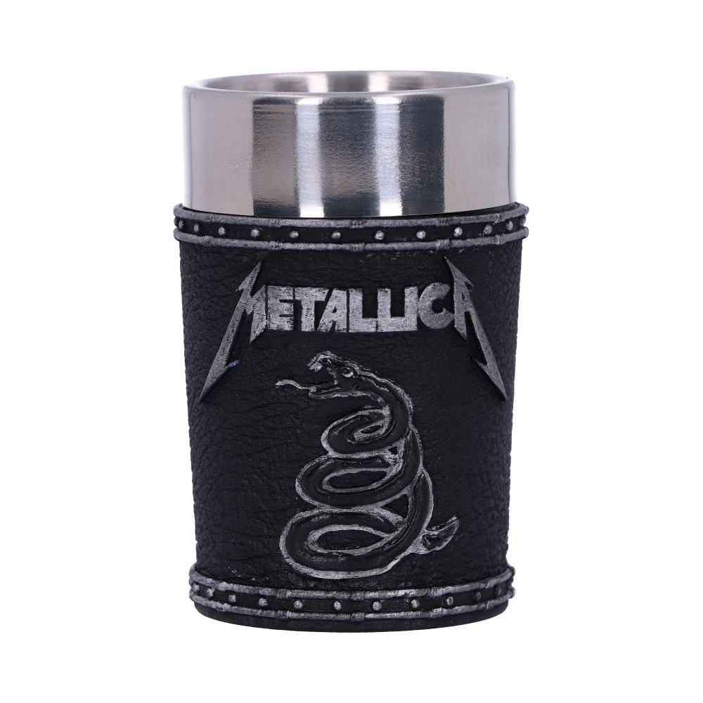 Metallica Black Album Shot Glass 7.5cm Officially Licensed 1