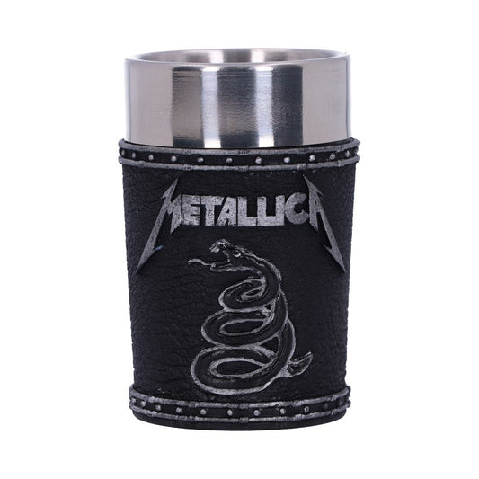 Metallica Black Album Shot Glass 7.5cm Officially Licensed 1