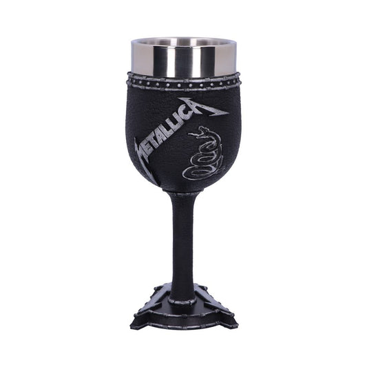 Metallica Black Album Goblet Wine Glass 18cm Officially Licensed 1