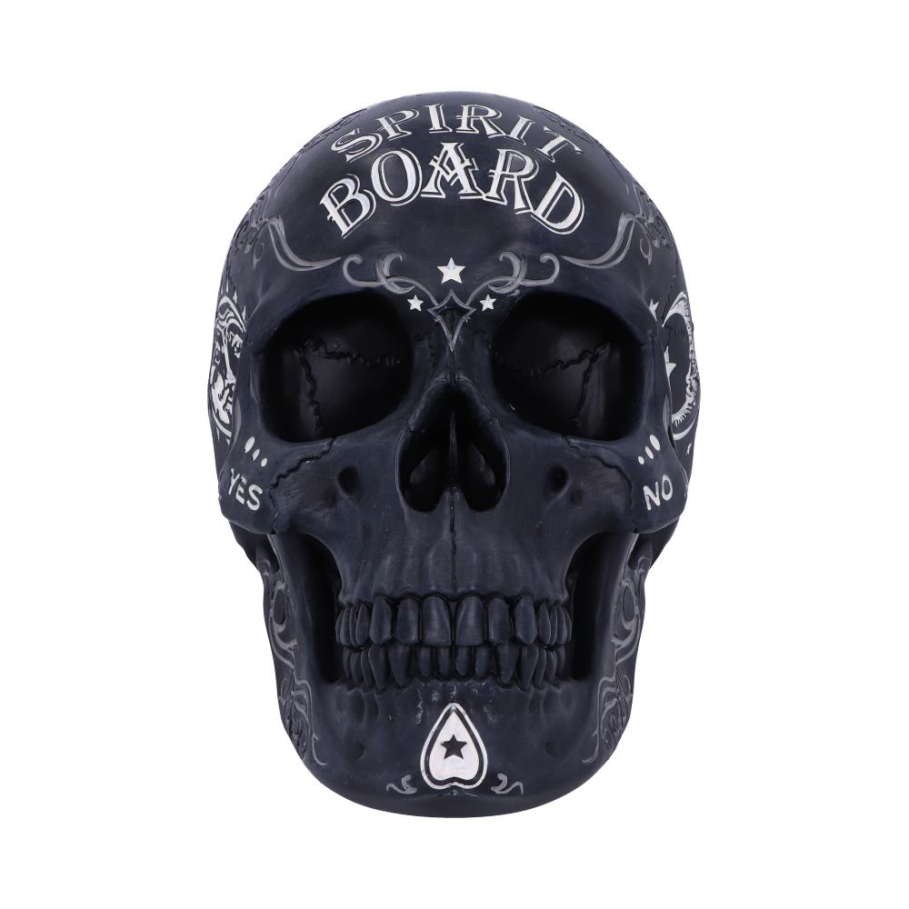 Spirit Board Ouija Talking Skull Ornament 20cm 2