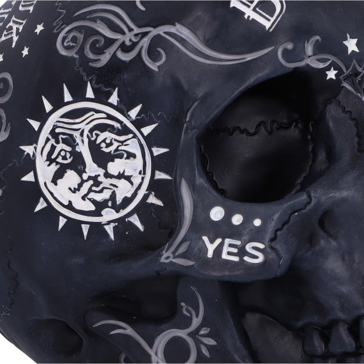 Spirit Board Ouija Talking Skull Ornament 20cm