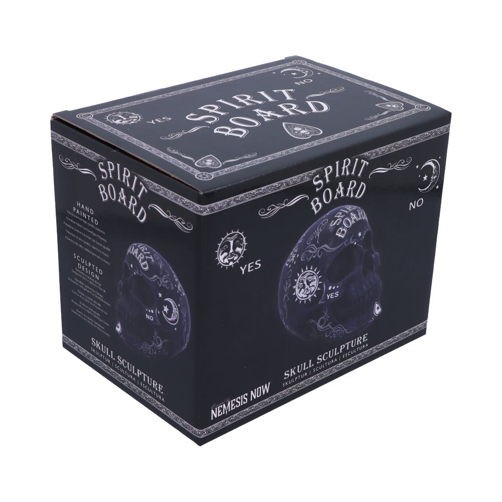 Spirit Board Ouija Talking Skull Ornament 20cm