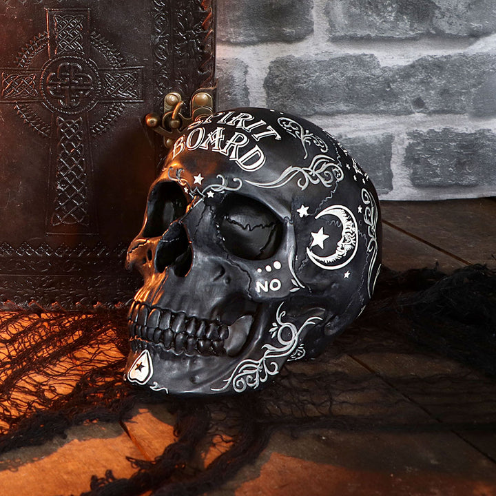 Spirit Board Ouija Talking Skull Ornament 20cm