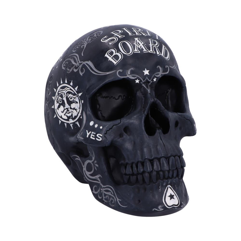 Spirit Board Ouija Talking Skull Ornament 20cm 1