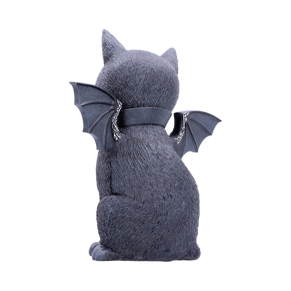 Large Malpuss Winged Occult Cat Figurine 24cm 3