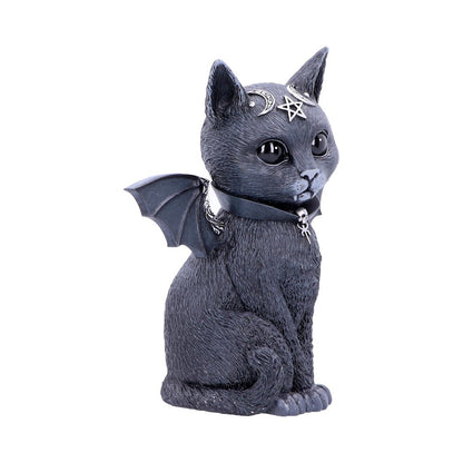 Large Malpuss Winged Occult Cat Figurine 24cm 4