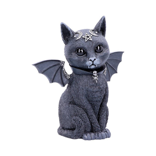 Large Malpuss Winged Occult Cat Figurine 24cm 1
