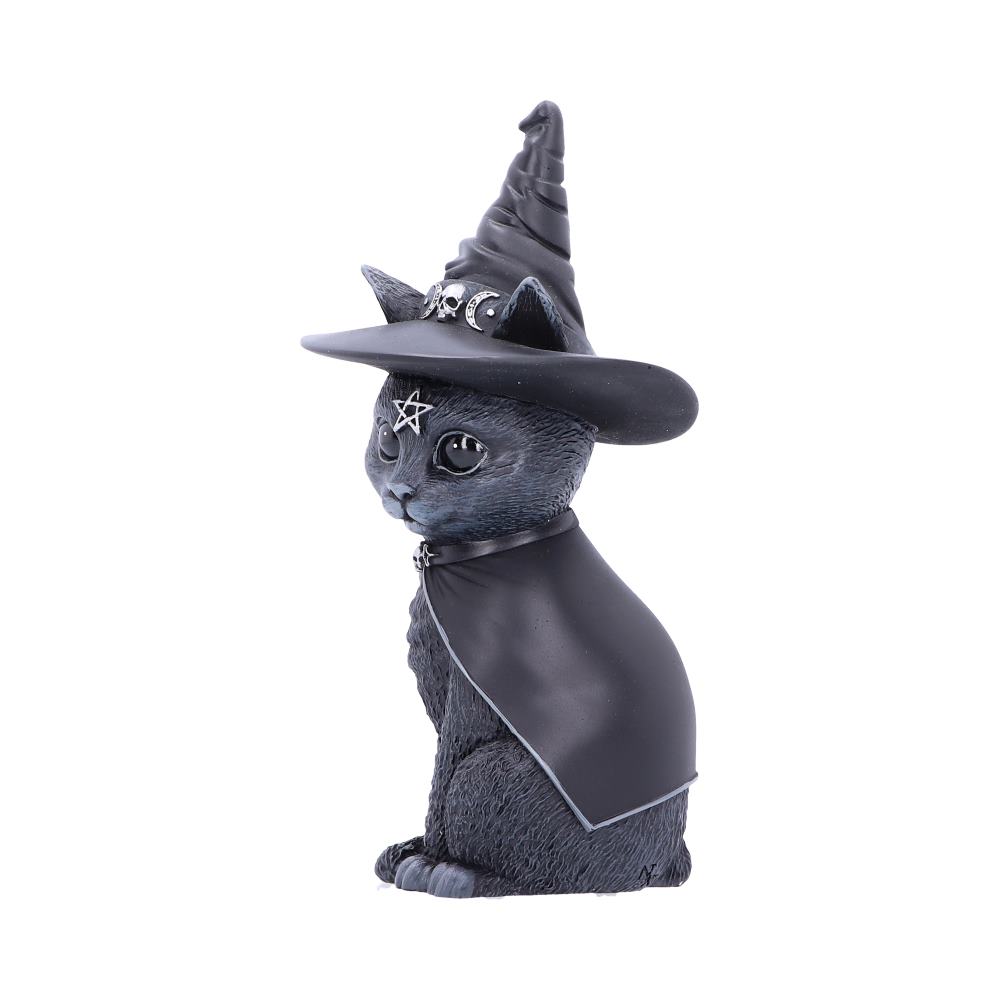 Purrah Witches Hat Occult Cat Figurine 13.5cm 2