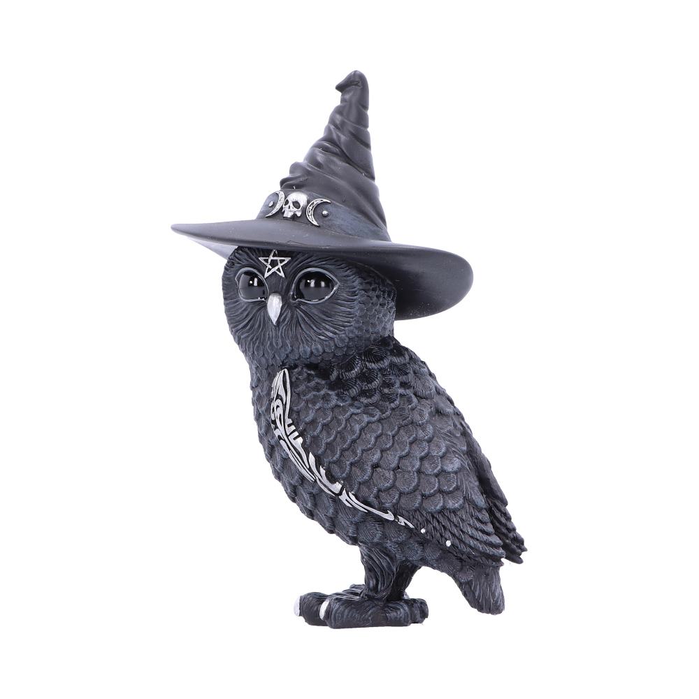 Owlocen Witches Hat Occult Owl Figurine 13.5cm 3