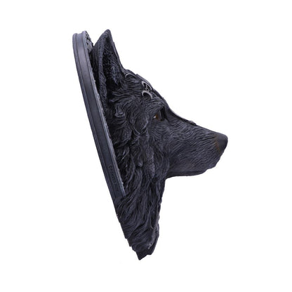 Dark Gothic Magical Wolf Moon Wall Hanging Plaque 30cm 4