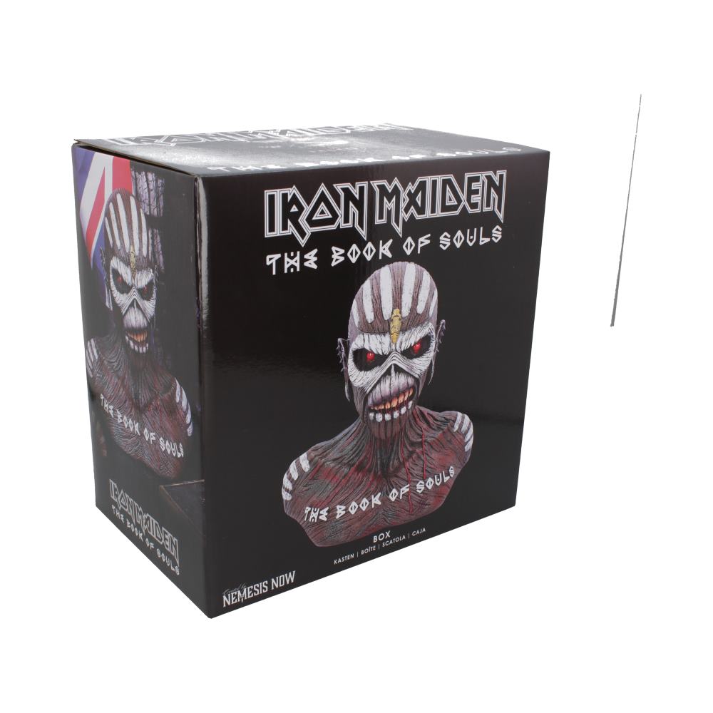 Iron Maiden Book of Souls Eddie Bust Box The 26cm Officially Licensed Statue 7