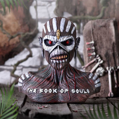 Iron Maiden Book of Souls Eddie Bust Box The 26cm Officially Licensed Statue 9