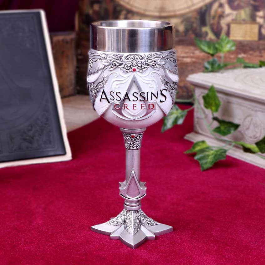 Assassins Creed White Game Goblet 20.5cm Officially Licensed Drinking Mug 7