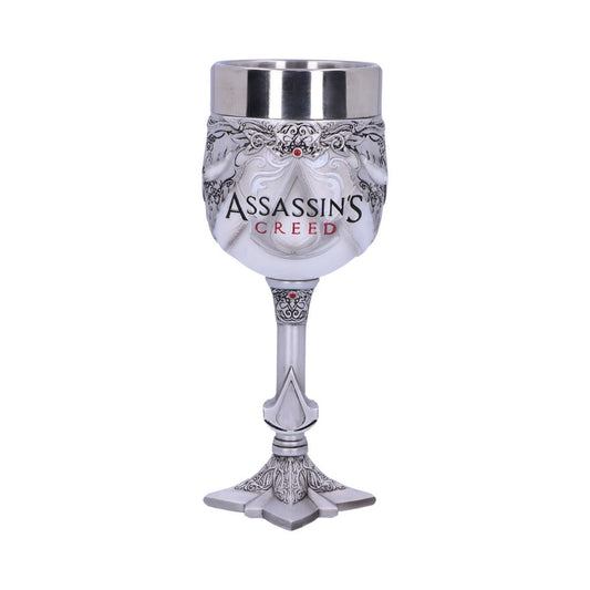 Assassins Creed White Game Goblet 20.5cm Officially Licensed Drinking Mug 1