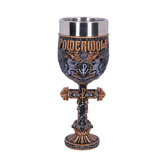 Powerwolf Metal is Religion Rock Band Goblet 22.5cm Officially Licensed 1