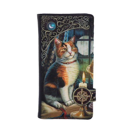 Adventure Awaits Calico Cat Ship Embossed Purse 18.5cm 1