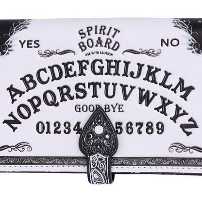 White Spirit Board Embossed Ouija Purse 18.5cm 6