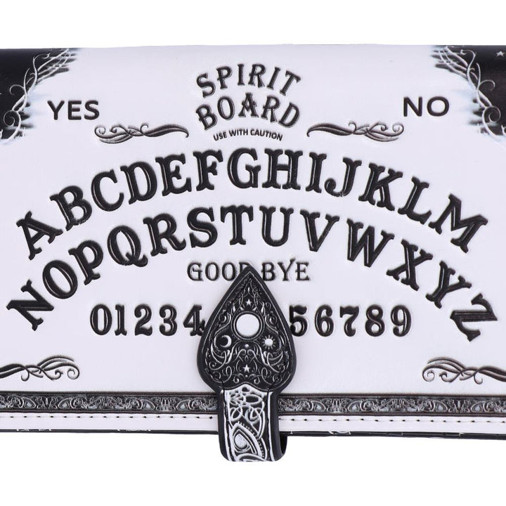 White Spirit Board Embossed Ouija Purse 18.5cm