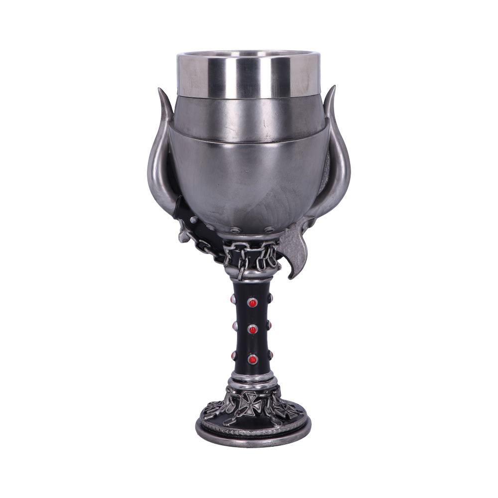Motorhead Snaggletooth Warpig Goblet Glass 19.5cm Officially Licensed Drinking Mug 3