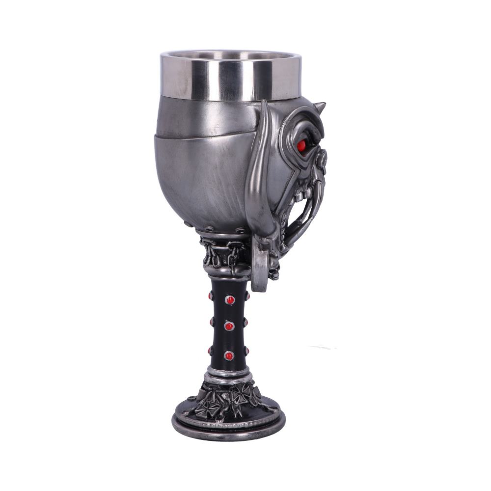 Motorhead Snaggletooth Warpig Goblet Glass 19.5cm Officially Licensed Drinking Mug 4