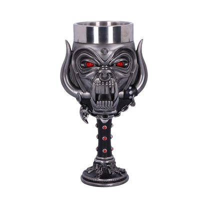 Motorhead Snaggletooth Warpig Goblet Glass 19.5cm Officially Licensed Drinking Mug 1