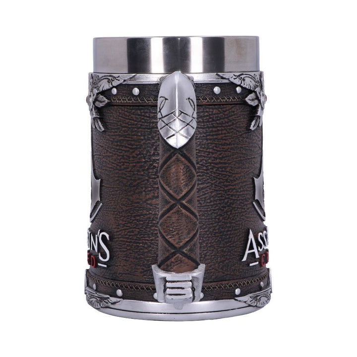 Assassins Creed Brown Hidden Blade Game Tankard the Brotherhood 15.5cm 2