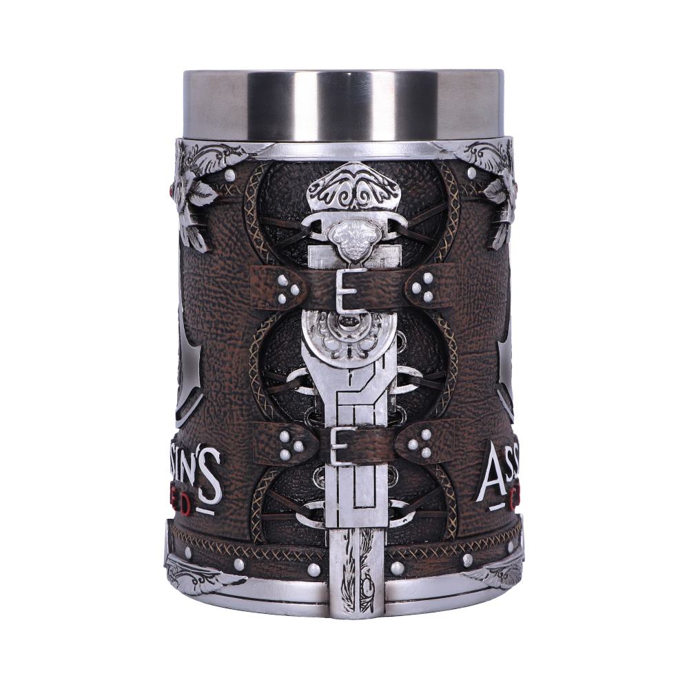 Assassins Creed Brown Hidden Blade Game Tankard the Brotherhood 15.5cm 4