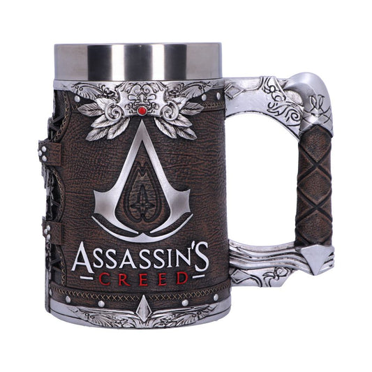 Assassins Creed Brown Hidden Blade Game Tankard the Brotherhood 15.5cm 1