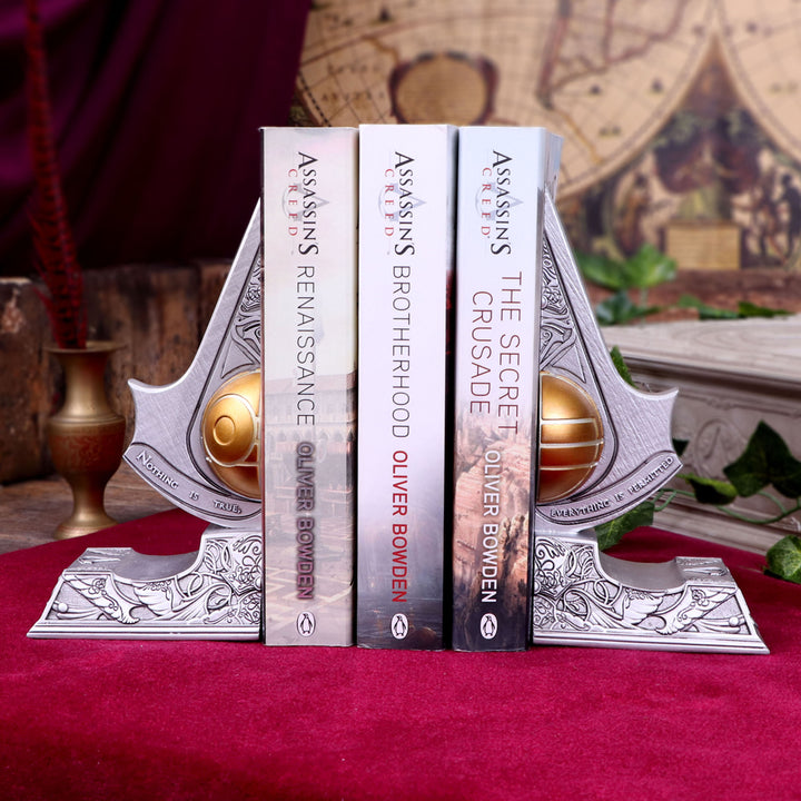 Assassins Creed Apple of Eden Resin Bookends 18.5cm Officially Licensed